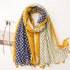Small Fresh Cotton and Hemp Scarf Bohemian Printed Scarf