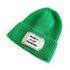 Cloth Logo Knitted Dome Cap