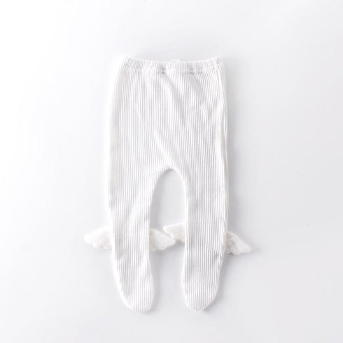 Autumn and winter angel wing base socks cotton Joker pantyhose