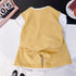 Boys short sleeve suit short sleeve shorts two-piece set