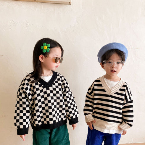 Children's Turtleneck in Autumn and Winter