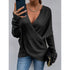Women's Knitted Sweater for Autumn and Winter