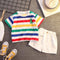 Summer Children's T-shirt Pants Two-Piece Set