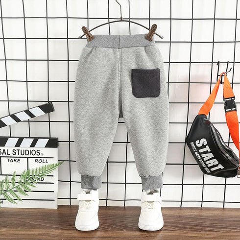 Autumn and winter children's sports pants casual pants