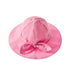 Children's Bow Solid Color Sun Hat