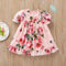 Summer baby girl short-sleeved dress