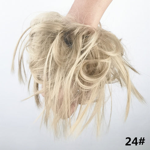 Female chemical fiber messy fluffy curly wig