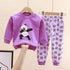 Cotton Underwear Suit Boys and Girls Autumn Clothes Pants Pajamas Loungewear