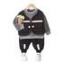 Boys spring and autumn sports three-piece set
