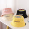 Children's Thin Smiley Fisherman Hat in Spring and Autumn, Circumference 18-20 in