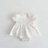 Summer Lace Bubble Short Sleeve Baby Ha Skirt Jumpsuit Climbing Clothing