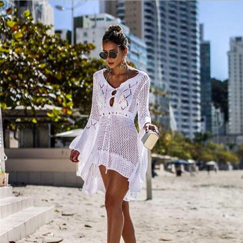 Swimsuit Knitted Shirt Women's Wear