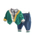 Spring and Autumn Boys Casual Cardigan Set of Three