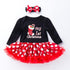 Christmas Baby Long Sleeve Ha Dress Jacket Climbing Dress Infant Festival Suit