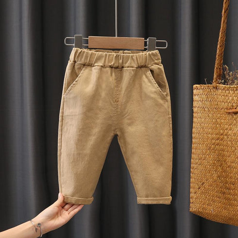 Boys Spring and Autumn Three-Piece Set