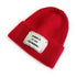 Cloth Logo Knitted Dome Cap