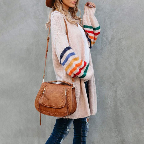Fall/Winter Knitted Cardigan Sweater Coat