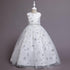 Children's Christmas Dress Princess Dress Long catwalk dress