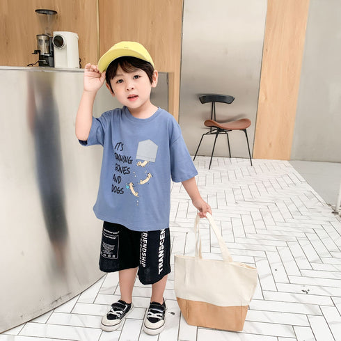 Exotic Letter Boys' Top