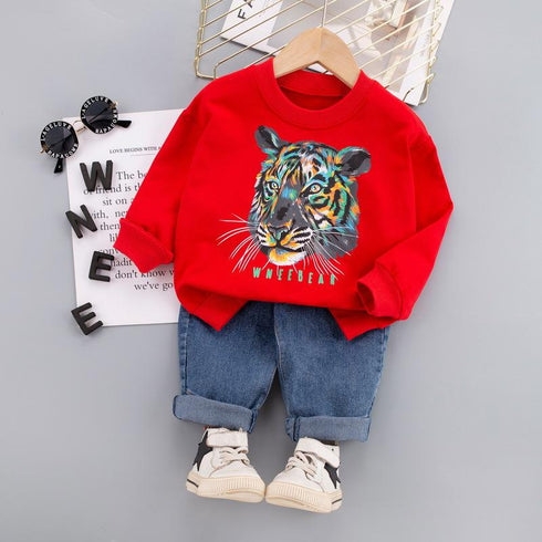 Spring and Autumn Boys' Wear Suit