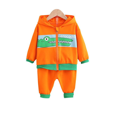 Boys spring and autumn suit two-piece set