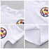 Summer Boys Rainbow Smiley Printed T-Shirt Casual Pants Two-Piece Set
