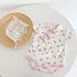 Strawberry printed baby cheongsam sleeveless jumpsuit creeping suit