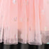 Girl's Love Bow Dress Summer New Girl's Western Style Mesh Princess Dress