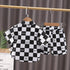 Boys summer suit short sleeve two-piece set