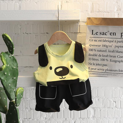 Two Piece Children's Vest Set