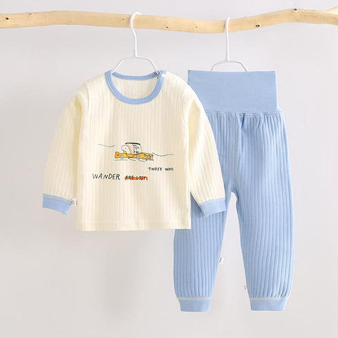 Children's High Waist Underwear Set