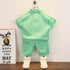 Children's short sleeve suit short sleeve shorts two-piece set