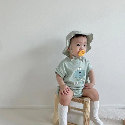 Cute Cute Cloud Jumpsuit Climbing Suit