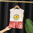 Boys Summer Vest Set Two-Piece Set