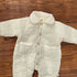 Baby lapel cotton-padded jacket baby jumpsuit