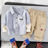 Boy's Shirt Set Two-Piece Set