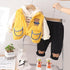 Boys winter three-piece leisure warm suit