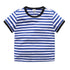 Summer Boys' And Girls' Stripe Short Sleeve T-shirt