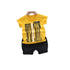 Boys Summer Short Sleeve Shorts Set