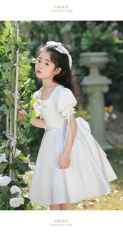 Girls Foreign Dress Dress Summer Girl Princess Dress Wedding Flower Girl Dress