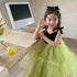 Children's Mesh Stitched Puffy Skirt Little Girl's Foreign Style Sling Yarn Skirt
