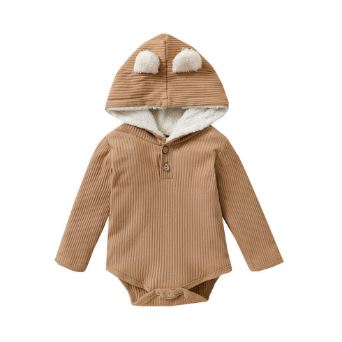 Baby Hooded Jumpsuit