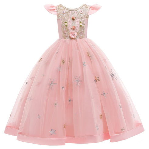 Host catwalk princess dress skirt piano costume