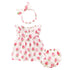 Summer gauze girl princess skirt dress set of three