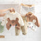 Spring and Autumn Boys Long Sleeve Set Two-Piece Set