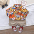 Summer children's short sleeve suit
