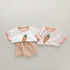 Refreshing Fruit Short Sleeve T-shirt Summer Carrot Loose Thin Cotton Soft Short Sleeve