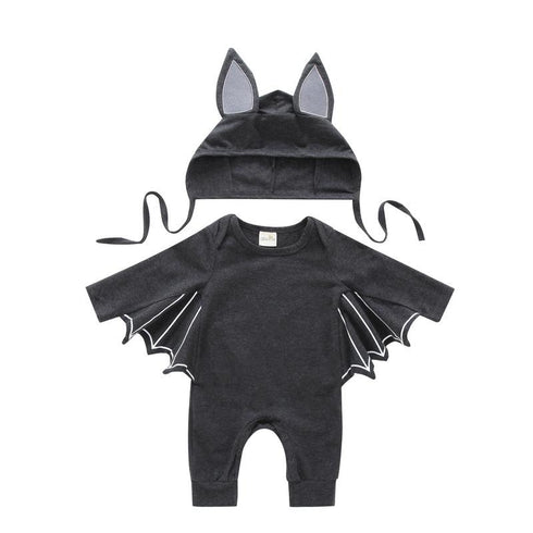 Children's bat jumpsuit 2-piece set