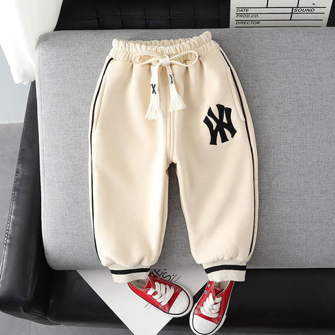 Children's Autumn/Winter Warm Sports Pants
