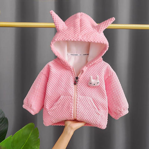 Autumn and winter girls' velvet vests